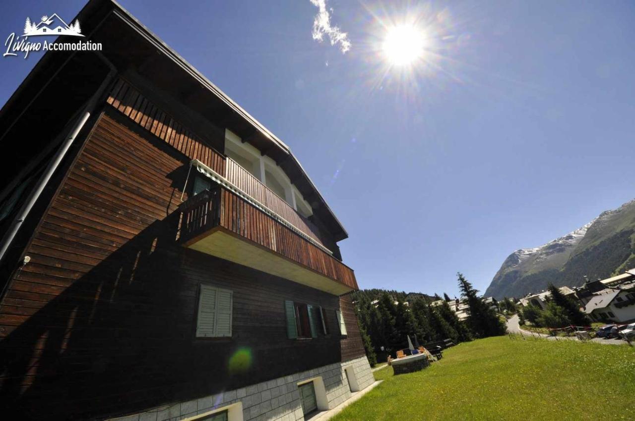 Condominio Teola Leonardo By Livigno Accomodation Exterior foto